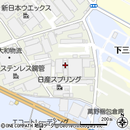 千葉県野田市上三ケ尾261-7周辺の地図