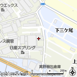 千葉県野田市上三ケ尾261-9周辺の地図