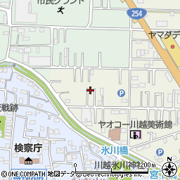 埼玉県川越市氷川町91-3周辺の地図