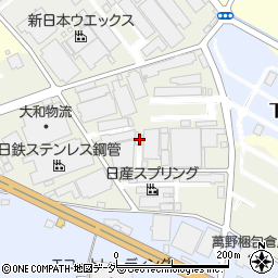 千葉県野田市上三ケ尾261-5周辺の地図