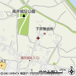 茨城県取手市下高井1459周辺の地図