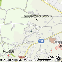 茨城県取手市下高井2089周辺の地図