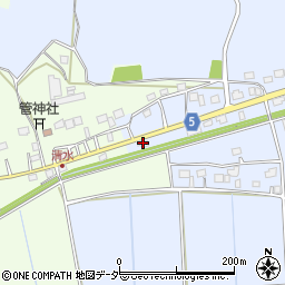 茨城県稲敷市町田204周辺の地図