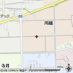 埼玉県川越市川越周辺の地図