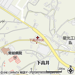 寺沢製菓株式会社取手工場周辺の地図