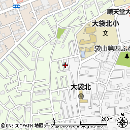 埼玉県越谷市恩間710-32周辺の地図