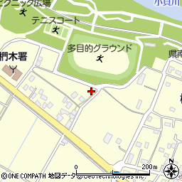 茨城県取手市椚木8周辺の地図