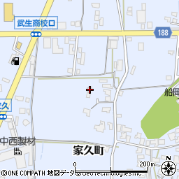 福井県越前市家久町61-9周辺の地図