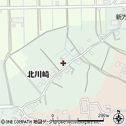 埼玉県越谷市北川崎362-8周辺の地図