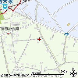 埼玉県鶴ヶ島市町屋周辺の地図