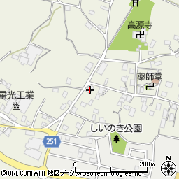 茨城県取手市下高井1271周辺の地図