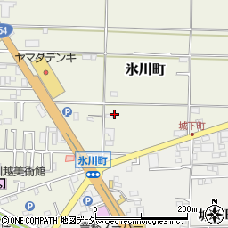 埼玉県川越市氷川町周辺の地図