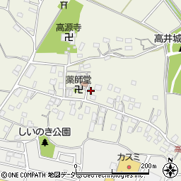 茨城県取手市下高井1326-9周辺の地図