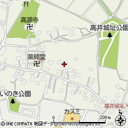 茨城県取手市下高井1374周辺の地図