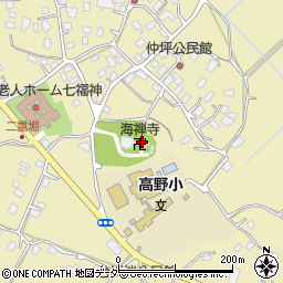 海禅寺周辺の地図