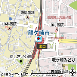 中華食堂日高屋　佐貫駅前店周辺の地図