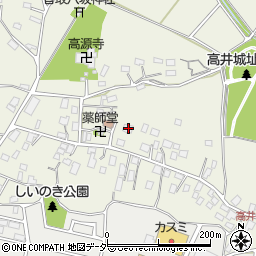 茨城県取手市下高井1350周辺の地図
