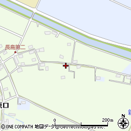 千葉県香取市長島848周辺の地図