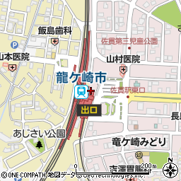 思学舎　佐貫駅前教室周辺の地図