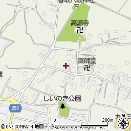 茨城県取手市下高井1298周辺の地図