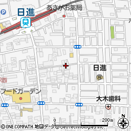 和生菓子豆の木周辺の地図