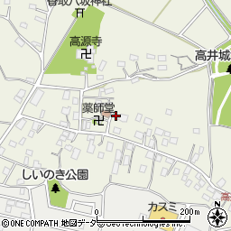 茨城県取手市下高井1326周辺の地図