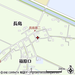 千葉県香取市長島1615周辺の地図