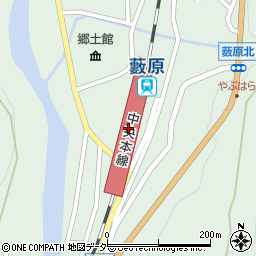長野県木曽郡木祖村周辺の地図