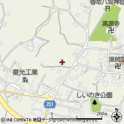 茨城県取手市下高井1246周辺の地図