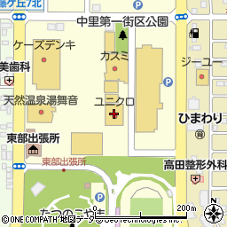 ユニクロたつのこまち龍ケ崎モール店周辺の地図
