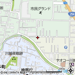 埼玉県川越市氷川町86-1周辺の地図