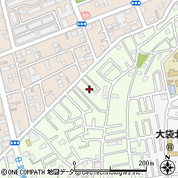 埼玉県越谷市恩間646-4周辺の地図