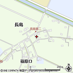 千葉県香取市長島1614周辺の地図