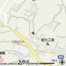茨城県取手市下高井1075周辺の地図