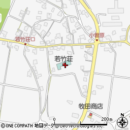 小曽原簡易郵便局周辺の地図