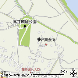 茨城県取手市下高井1437周辺の地図