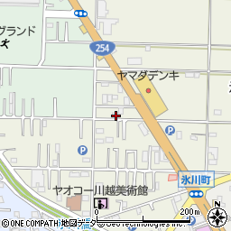 埼玉県川越市氷川町53-12周辺の地図