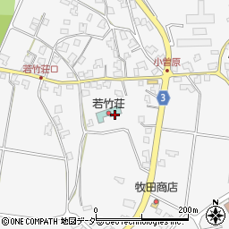 越前町役場　温泉関連施設花みずき温泉若竹荘周辺の地図