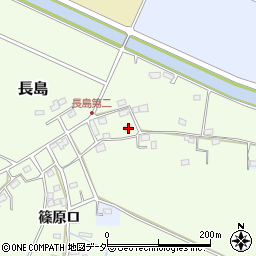 千葉県香取市長島1184周辺の地図