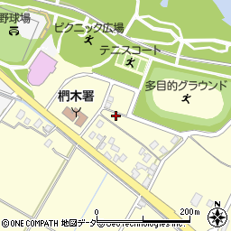 茨城県取手市椚木14周辺の地図