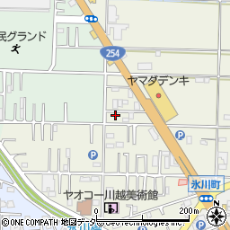 埼玉県川越市氷川町53-14周辺の地図