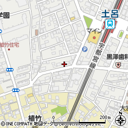 麺街道周辺の地図