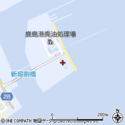 鹿島埠頭株式会社曳船員事務所周辺の地図
