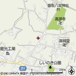 茨城県取手市下高井1243周辺の地図