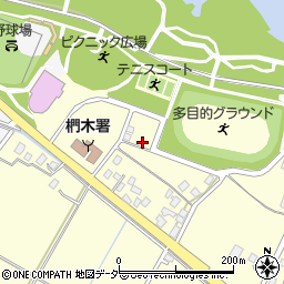 茨城県取手市椚木25周辺の地図
