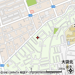 埼玉県越谷市恩間2002周辺の地図