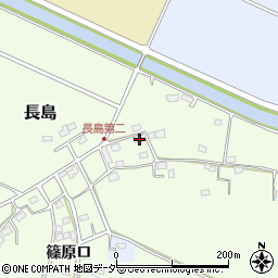 千葉県香取市長島1609-1周辺の地図