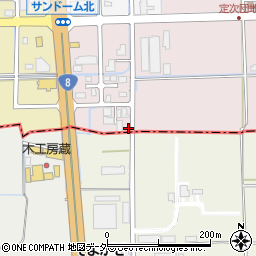 定次揚水機場周辺の地図