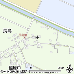 千葉県香取市長島1179周辺の地図