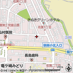 しちりん佐貫店周辺の地図